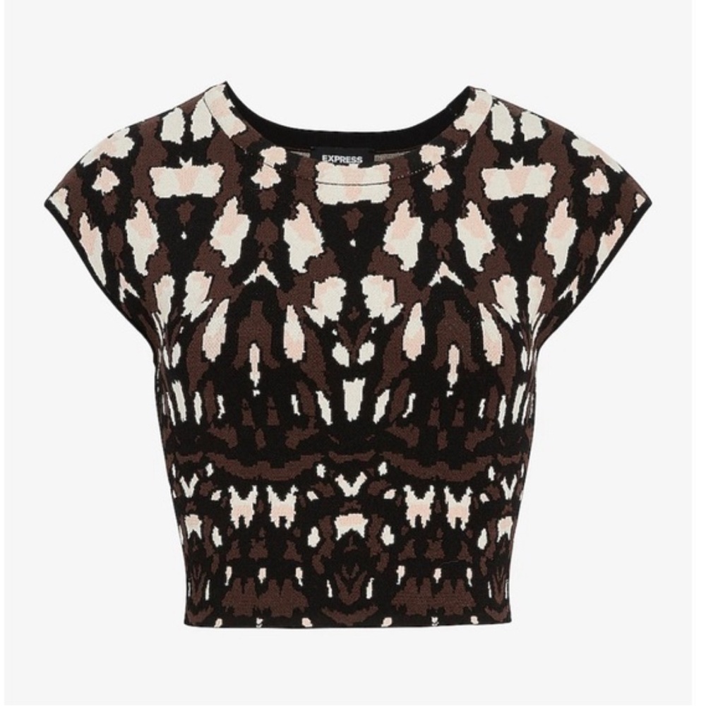 Express Body Contour Sweater Top